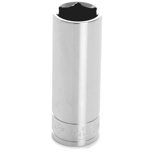 PERFORMANCE TOOL 3/8" DRIVE 16MM 6PT. DEEP SOCKET