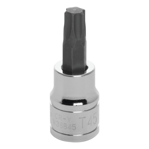 PERFORMANCE TOOL 3/8" DRIVE T45 STAR BIT SOCKET