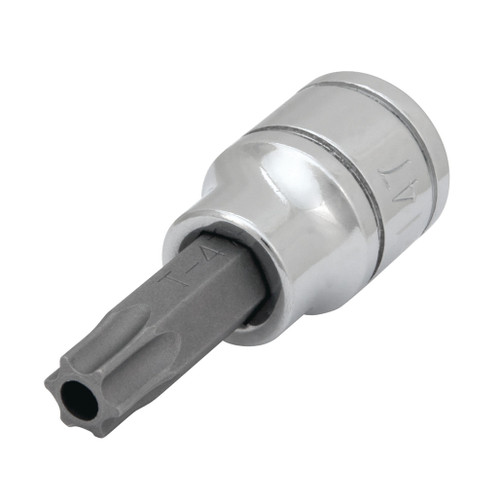 PERFORMANCE TOOL 3/8" DRIVE T47 TAMPER RESISTANT STAR BIT SOCKET