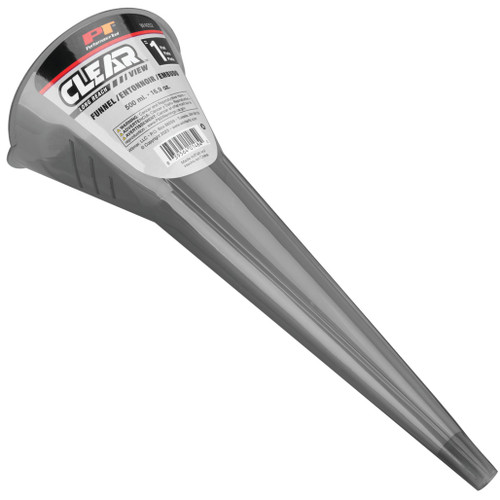 PERFORMANCE TOOL CLEAR VIEW LONG REACH FUNNEL 1 PINT