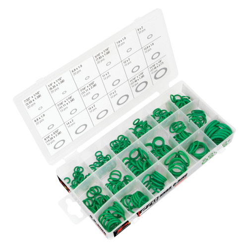 PERFORMANCE TOOL 270-PIECE A/C O-RING ASSORTMENT