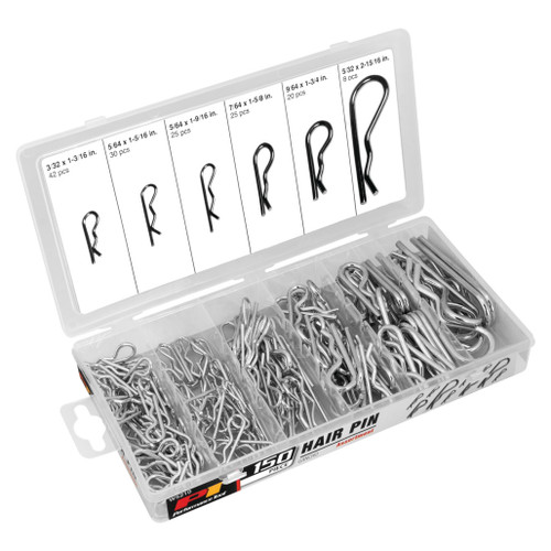 PERFORMANCE TOOL 150-PIECE HAIR PIN ASSORTMENT