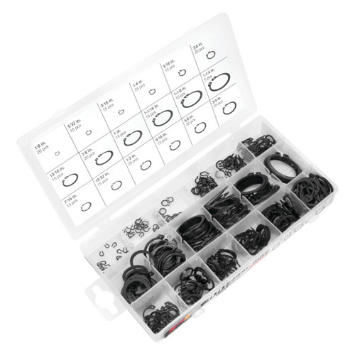 PERFORMANCE TOOL 300-PIECE SNAP RING ASSORTMENT