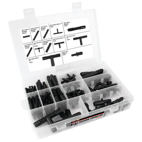 PERFORMANCE TOOL 113-PIECE VACUUM CONNECTOR ASSORTMENT