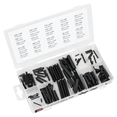 PERFORMANCE TOOL 120-PIECE ROLL PIN ASSORTMENT