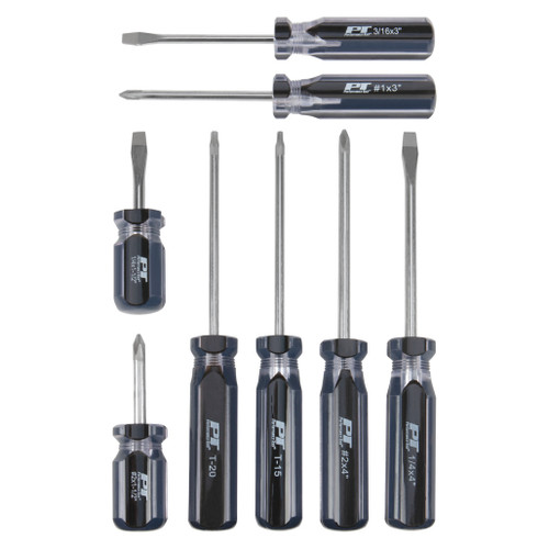 PERFORMANCE TOOL 8-PIECE SCREWDRIVER SET
