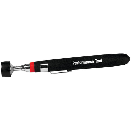 PERFORMANCE TOOL TELESCOPING MAGNETIC PICKUP TOOL 8LB 24"