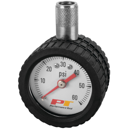 PERFORMANCE TOOL 12-PIECE MINI DIAL TIRE PRESSURE GAUGE DISPLAY