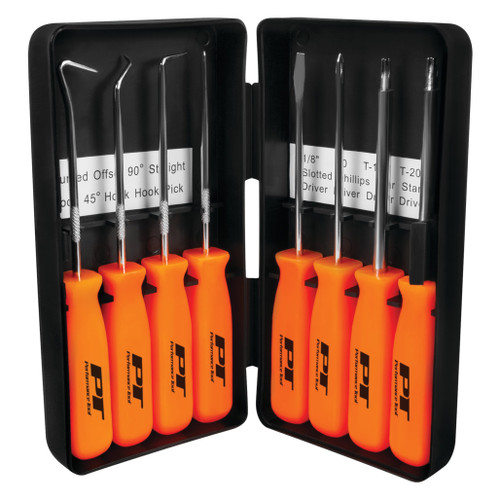 PERFORMANCE TOOL 8-PIECE SPECIALTY PICK/DRIVER SET