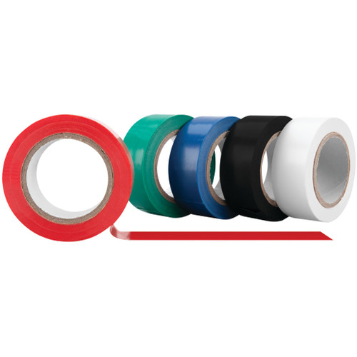 PROJECT PRO 5-PIECE MULTI-COLOR ELECTRICAL TAPE