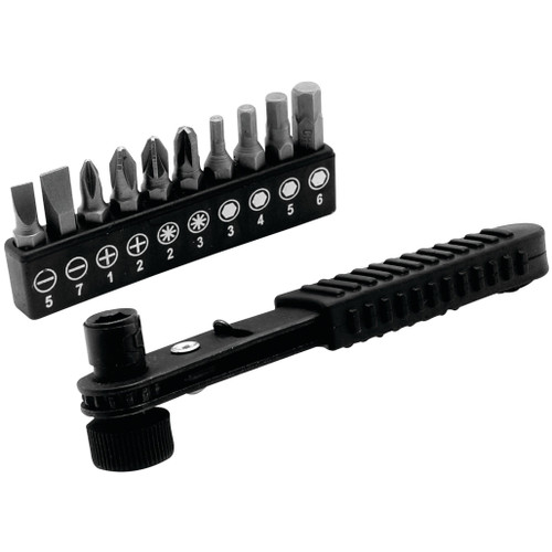 PROJECT PRO 2-WAY RATCHET WITH ASSORTED BITS