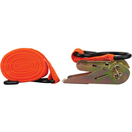 PROJECT PRO 2-PIECE 1" x 15' RATCHET TIE DOWN STAPS