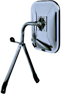 CIPA OE Style Universal Low Mount Chrome Side View Mirror