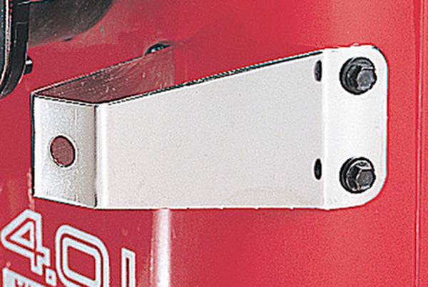 Jeep Wrangler & CJ Polished Stainless Steel Tire Stop (1976-1995)