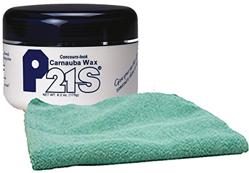 P21S Concours-Look Carnauba Paste Wax & Microfiber Cloth Kit