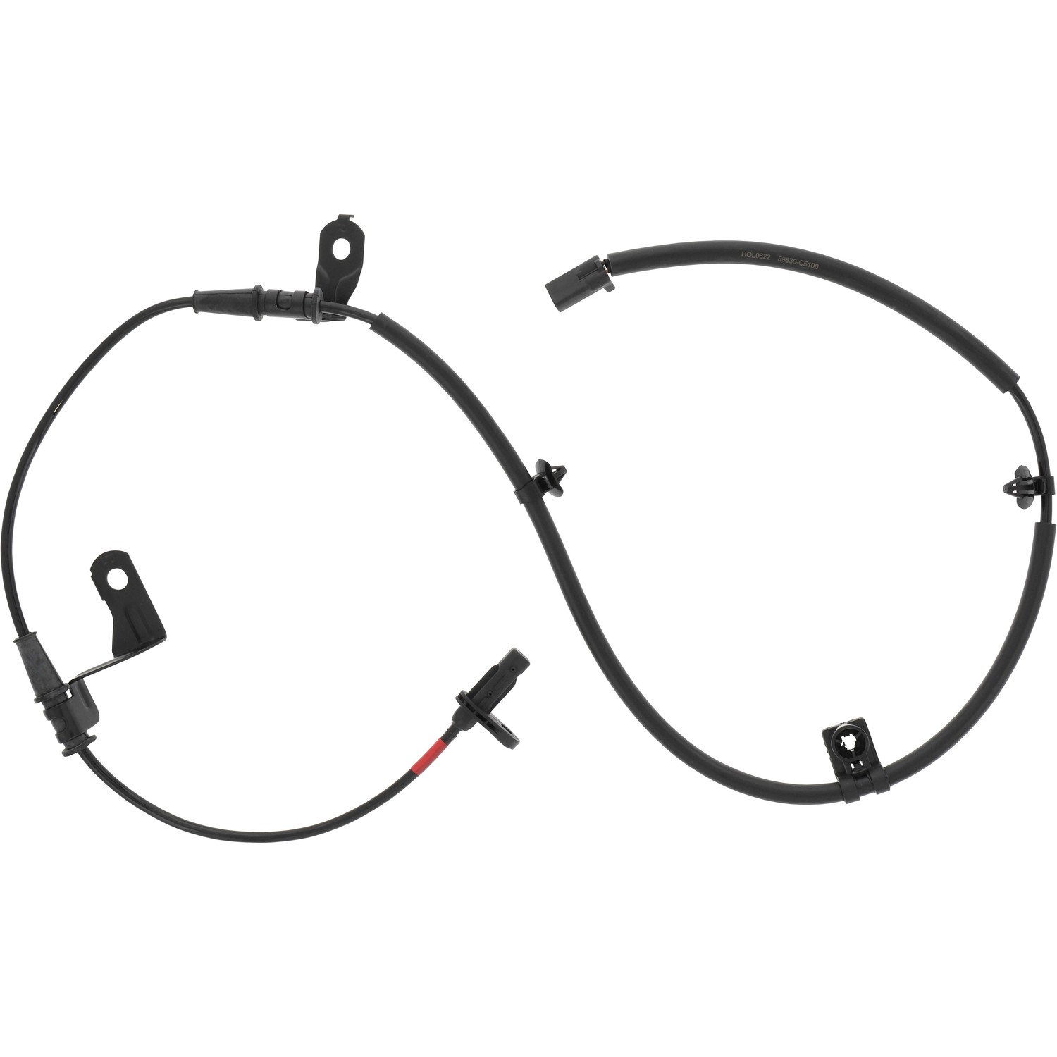 Holstein Parts 2ABS4196 ABS Wheel Speed Sensor