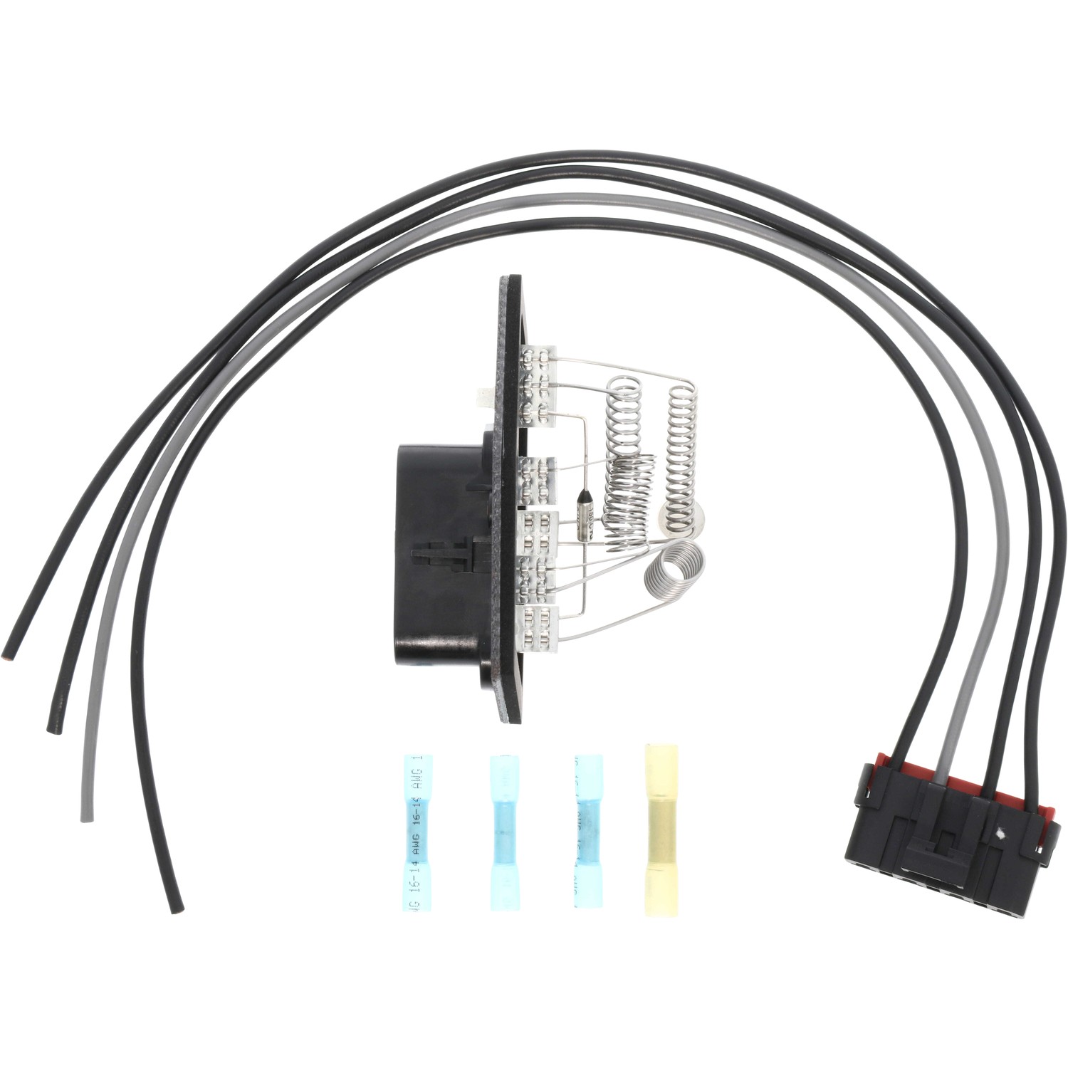 Holstein Parts 2BMR0077K HVAC Blower Motor Resistor Kit