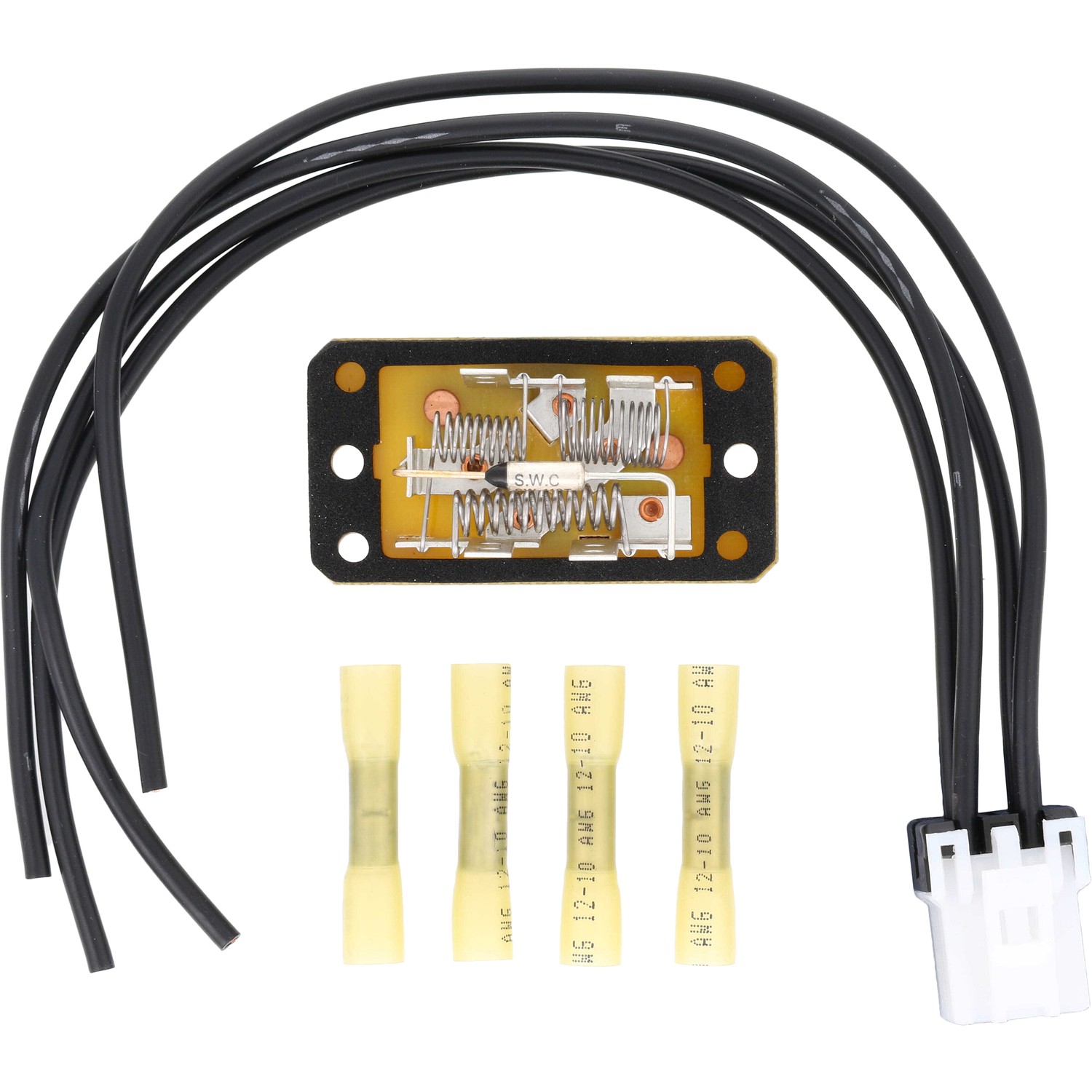 Holstein Parts 2BMR0293K HVAC Blower Motor Resistor Kit