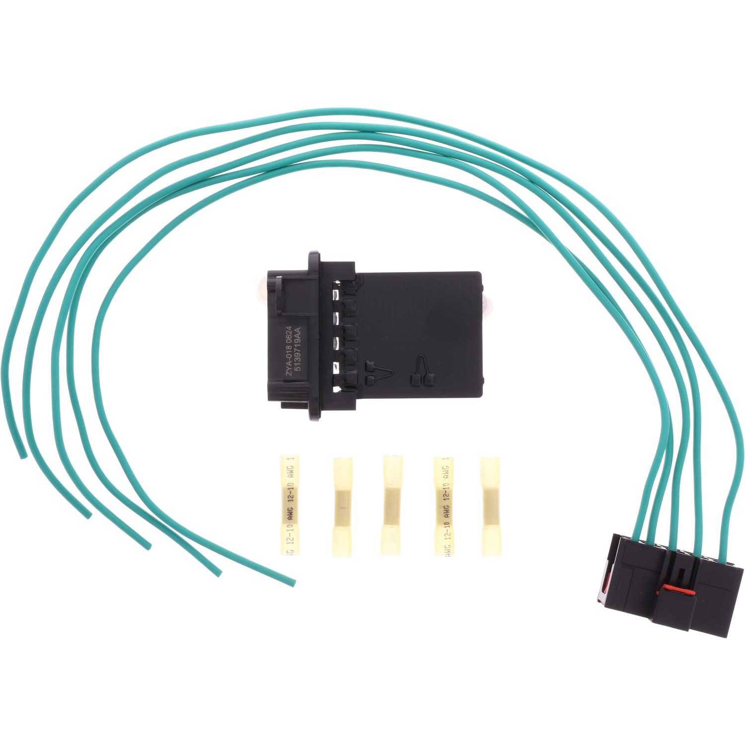 Holstein Parts 2BMR0302K HVAC Blower Motor Resistor Kit