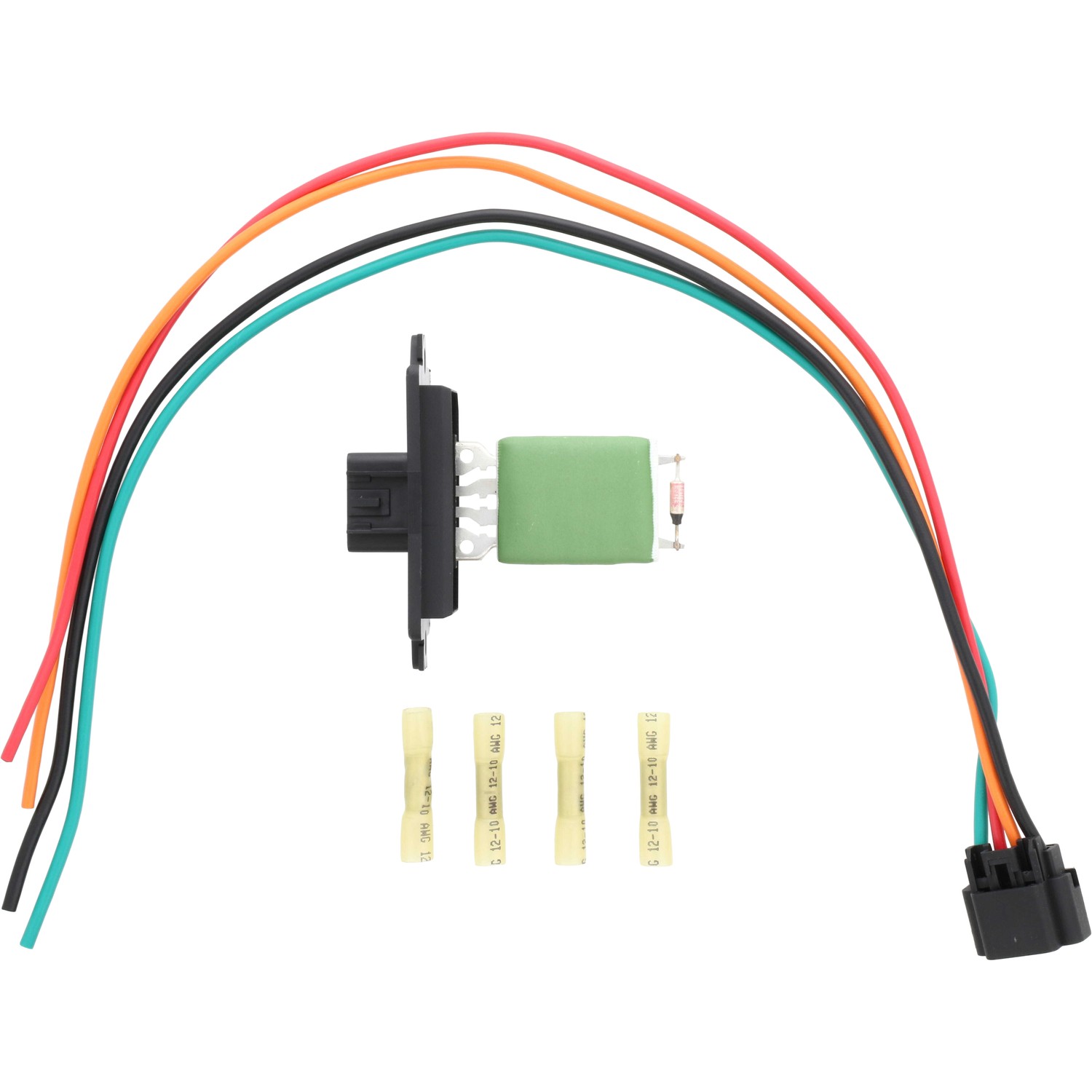 Holstein Parts 2BMR0306K HVAC Blower Motor Resistor Kit