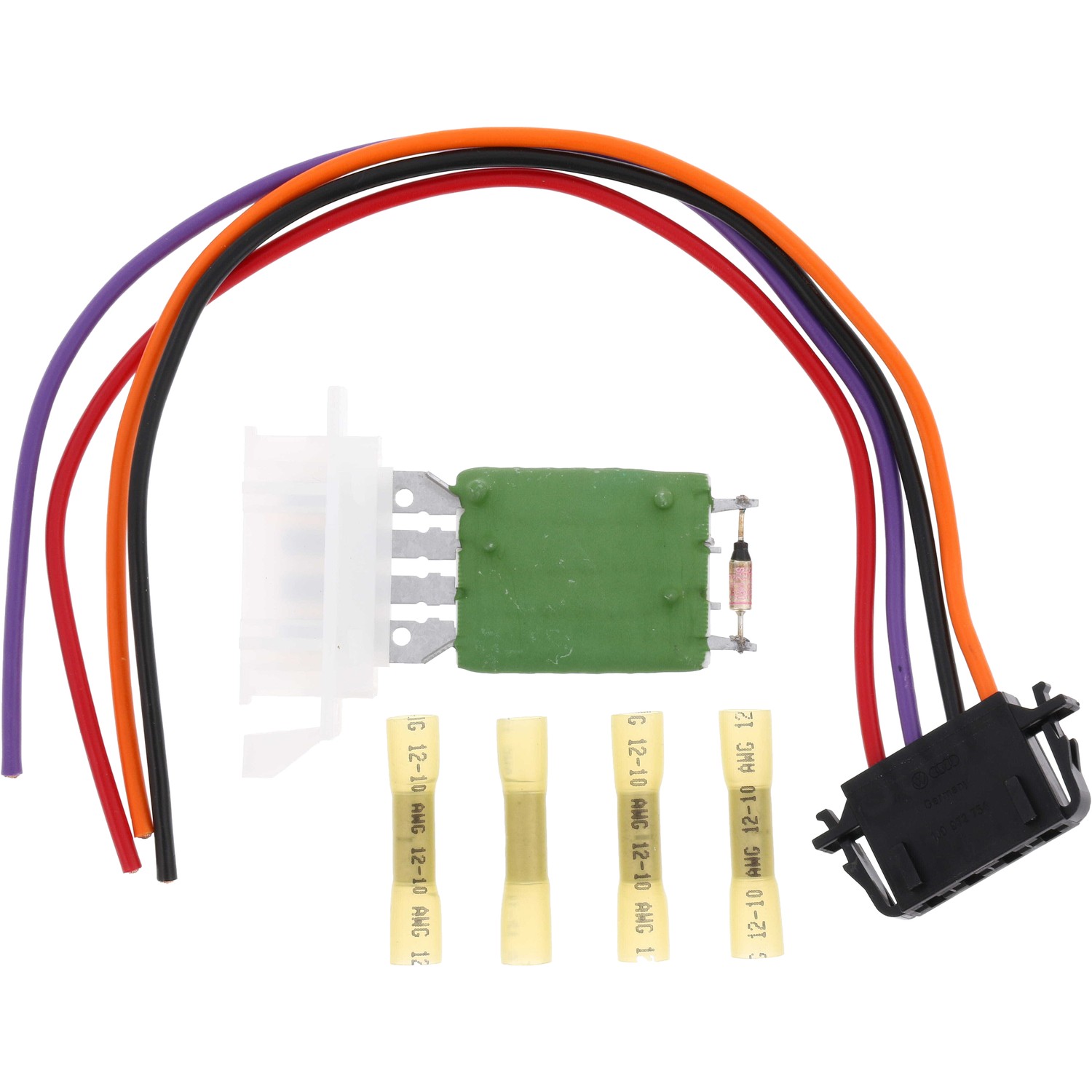 Holstein Parts 2BMR1002K HVAC Blower Motor Resistor Kit