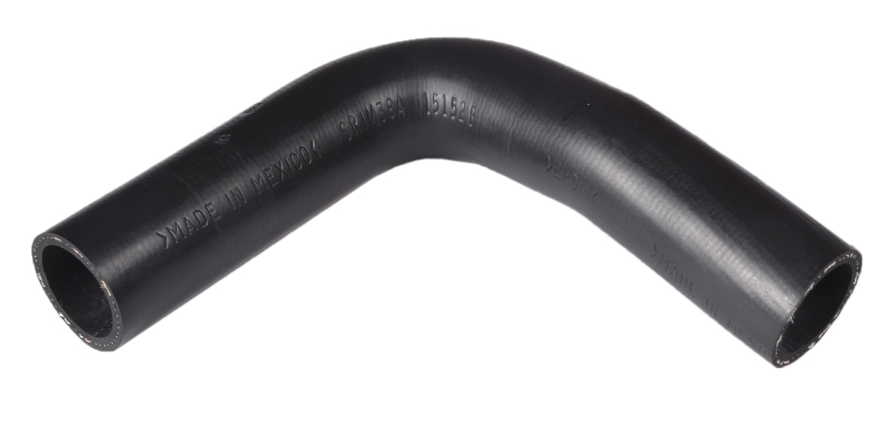Designed to transfer glycol-based coolant throughout the vehicle's cooling system.  The EPDM tube and cover and the synthetic reinforcement meets or exceeds SAE 20R4EC Class D1 specifications. Exact OEM configuration ensures a perfect fit.
