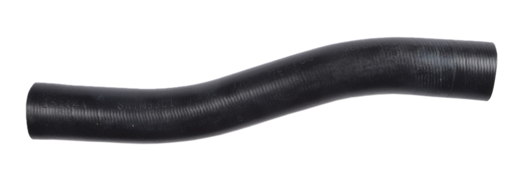 Designed to transfer glycol-based coolant throughout the vehicle's cooling system.  The EPDM tube and cover and the synthetic reinforcement meets or exceeds SAE 20R4EC Class D1 specifications. Exact OEM configuration ensures a perfect fit.