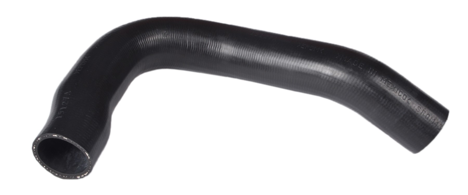 Designed to transfer glycol-based coolant throughout the vehicle's cooling system. The EPDM tube and cover and the synthetic reinforcement meets or exceeds SAE 20R4EC Class D1 specifications. Exact OEM configuration ensures a perfect fit.