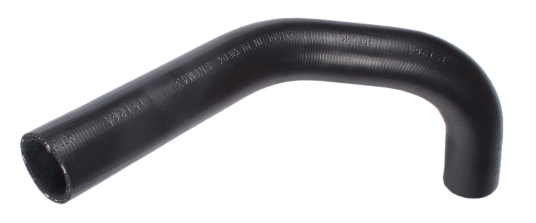 Designed to transfer glycol-based coolant throughout the vehicle's cooling system. The EPDM tube and cover and the synthetic reinforcement meets or exceeds SAE 20R4EC Class D1 specifications. Exact OEM configuration ensures a perfect fit.