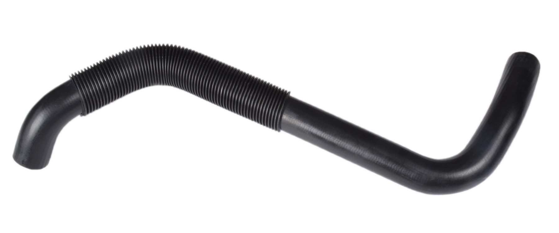 Designed to transfer glycol-based coolant throughout the vehicle's cooling system.  The EPDM tube and cover and the synthetic reinforcement meets or exceeds SAE 20R4EC Class D1 specifications. Exact OEM configuration ensures a perfect fit.