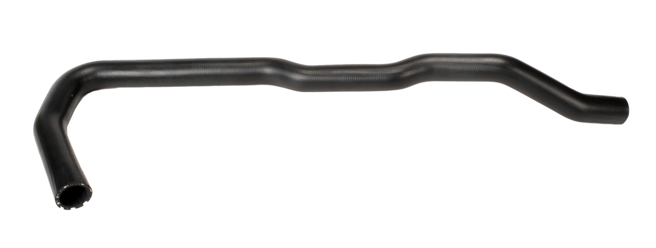 Designed to transfer glycol-based coolant throughout the vehicle's cooling system.  The EPDM tube and cover and the synthetic reinforcement meets or exceeds SAE 20R4EC Class D1 specifications. Exact OEM configuration ensures a perfect fit.
