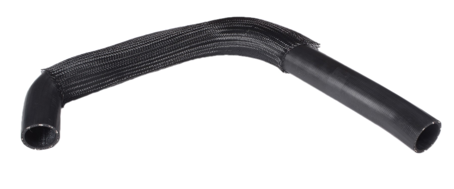 Designed to transfer glycol-based coolant throughout the vehicle's cooling system.  The EPDM tube and cover and the synthetic reinforcement meets or exceeds SAE 20R4EC Class D1 specifications. Exact OEM configuration ensures a perfect fit.