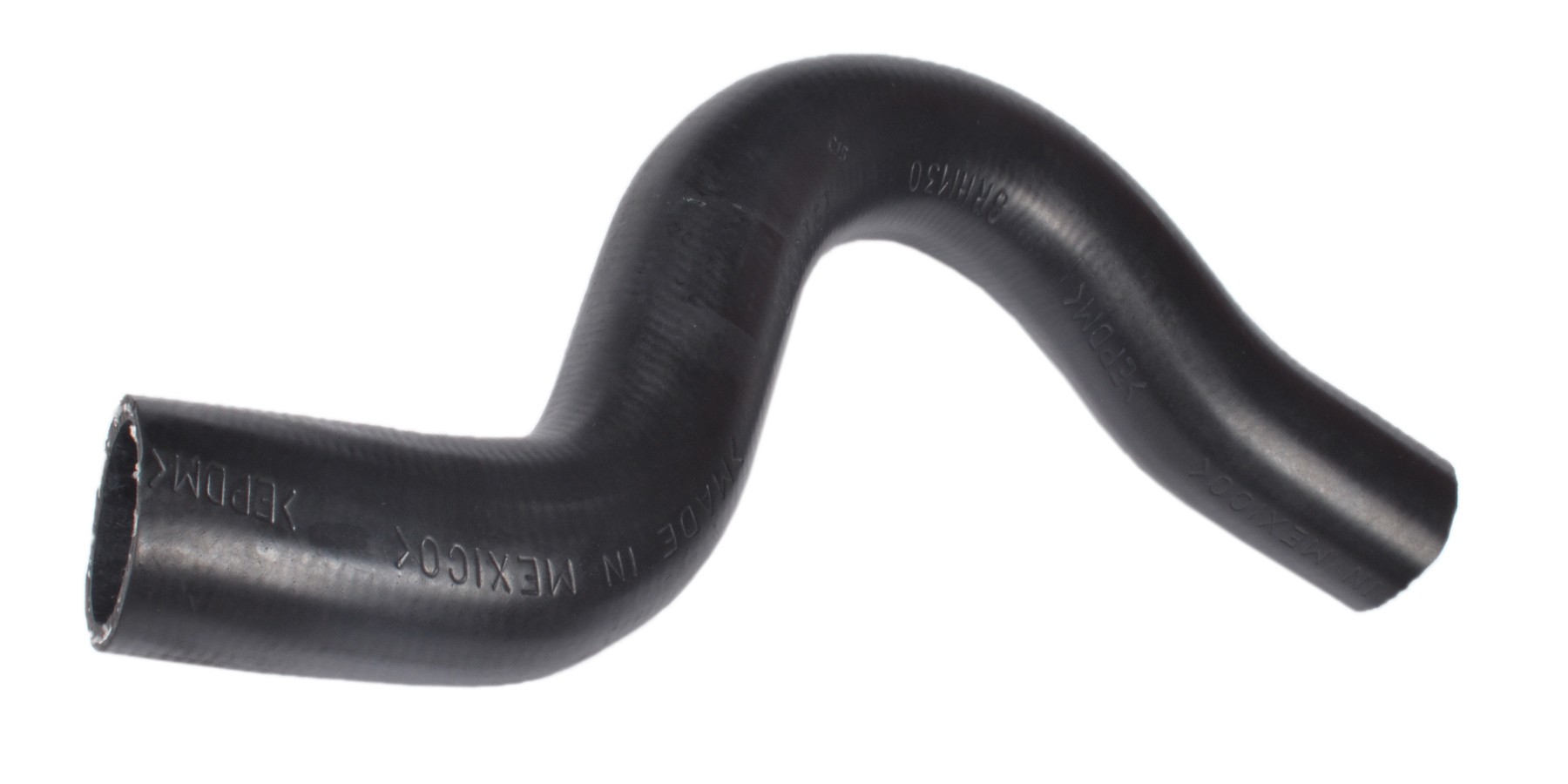 Designed to transfer glycol-based coolant throughout the vehicle's cooling system.  The EPDM tube and cover and the synthetic reinforcement meets or exceeds SAE 20R4EC Class D1 specifications. Exact OEM configuration ensures a perfect fit.