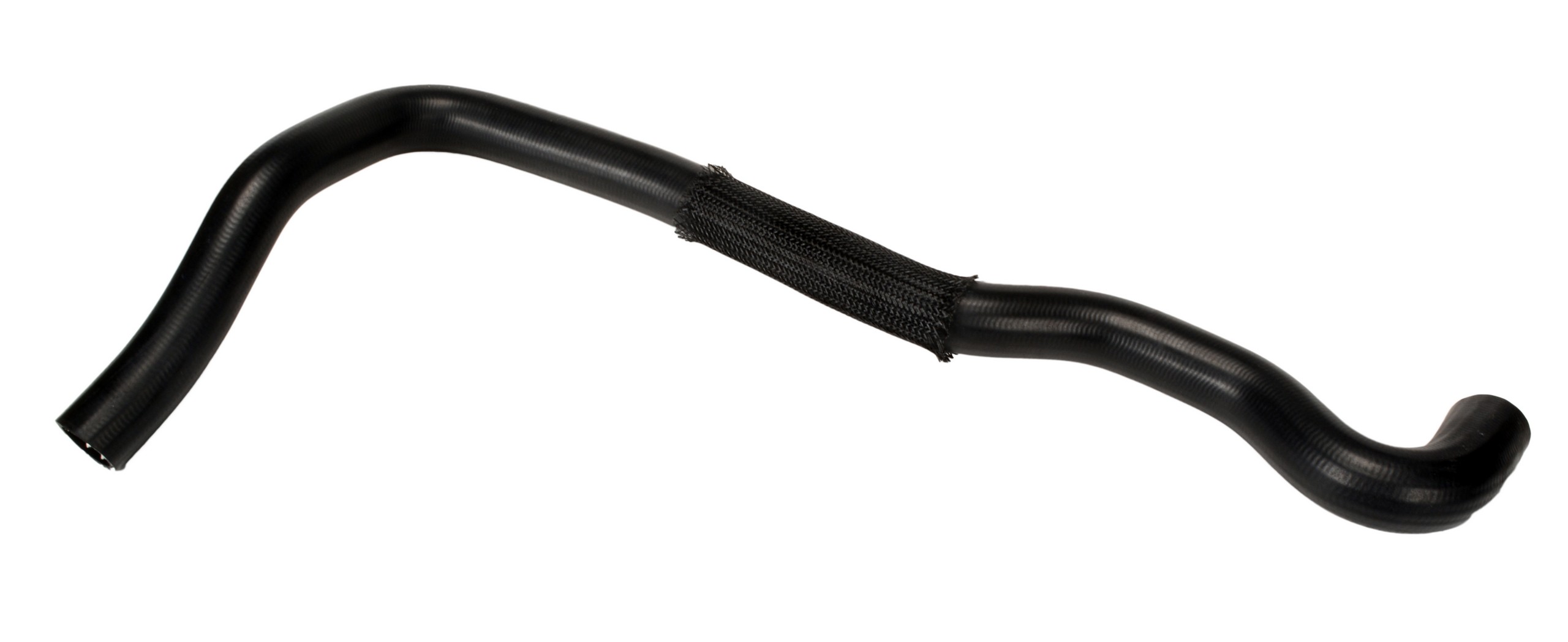 Designed to transfer glycol-based coolant throughout the vehicle's cooling system. The EPDM tube and cover and the synthetic reinforcement meets or exceeds SAE 20R4EC Class D1 specifications. Exact OEM configuration ensures a perfect fit.