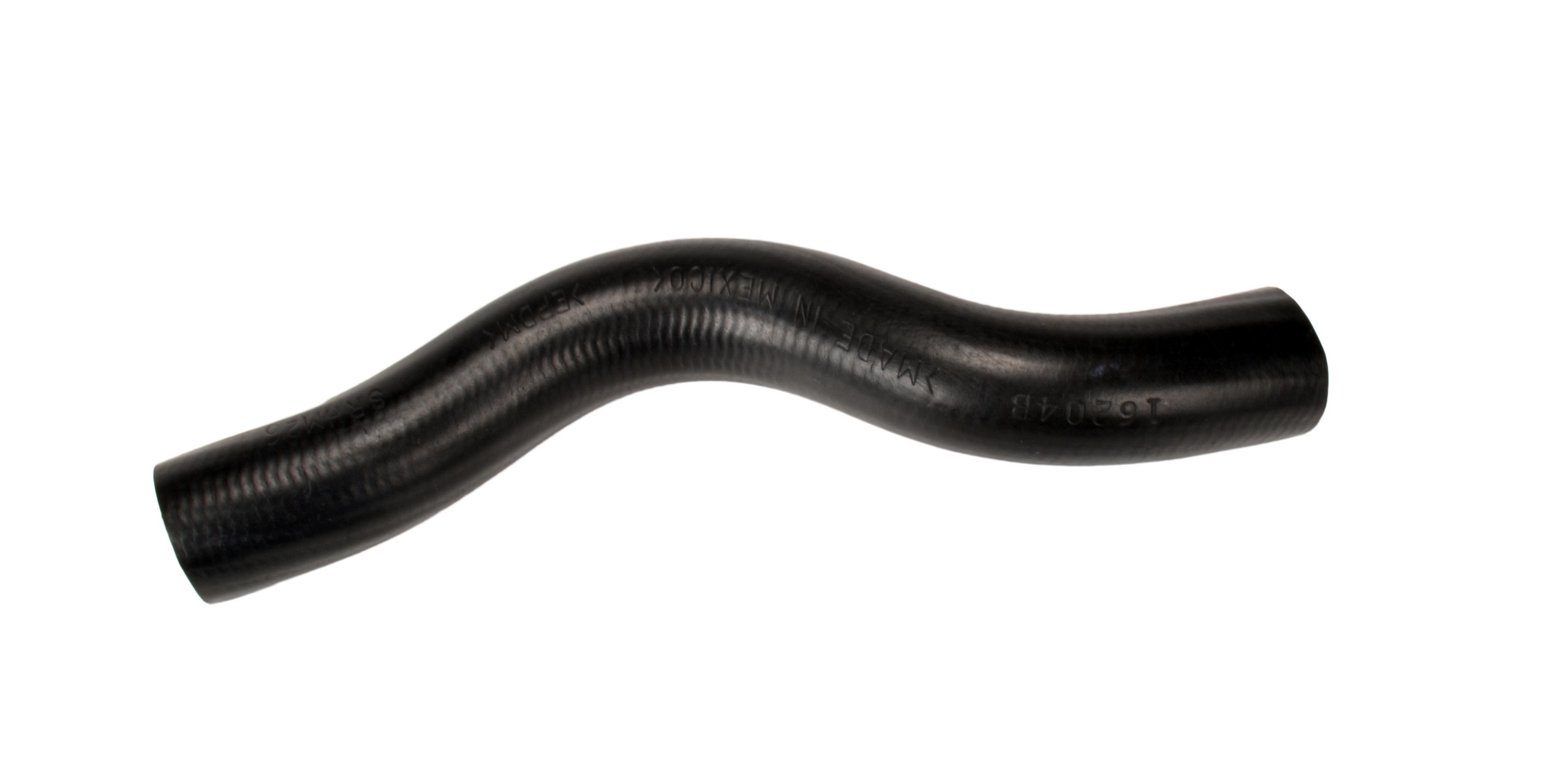 Designed to transfer glycol-based coolant throughout the vehicle's cooling system.  The EPDM tube and cover and the synthetic reinforcement meets or exceeds SAE 20R4EC Class D1 specifications. Exact OEM configuration ensures a perfect fit.