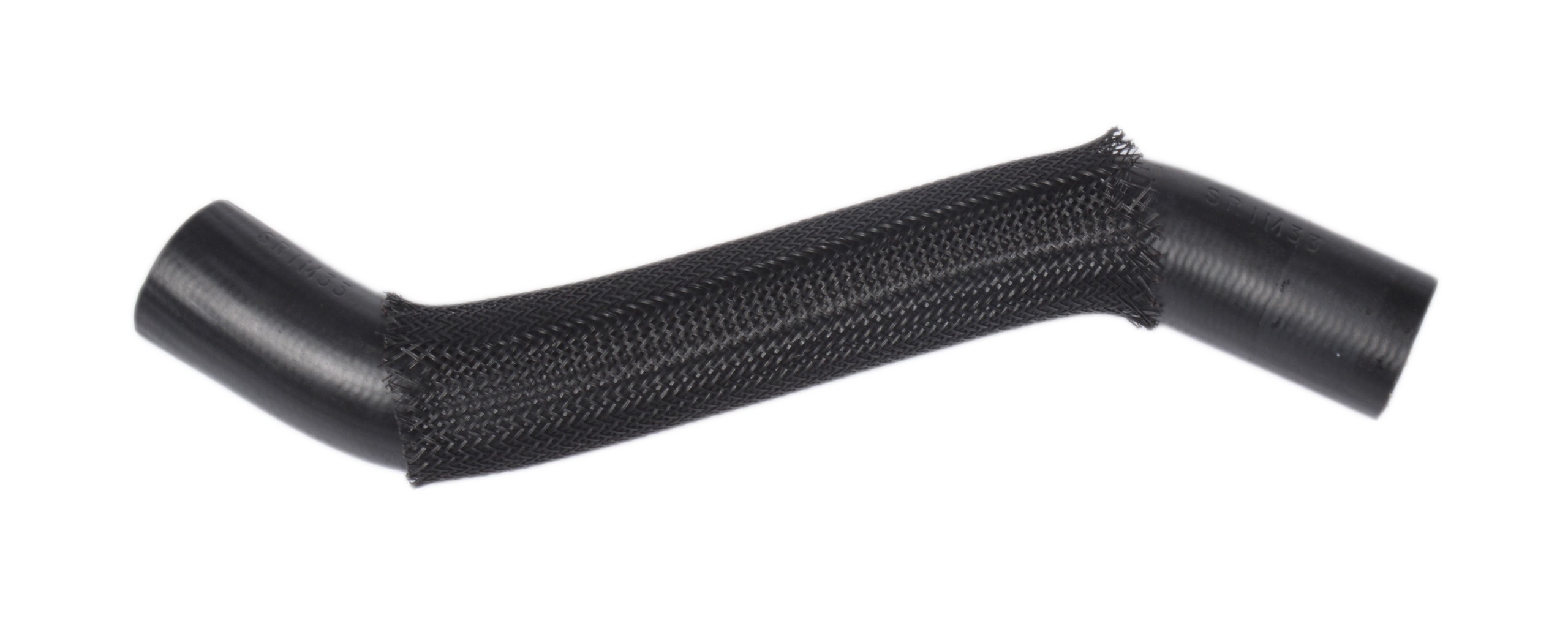 Designed to transfer glycol-based coolant throughout the vehicle's cooling system.  The EPDM tube and cover and the synthetic reinforcement meets or exceeds SAE 20R4EC Class D1 specifications. Exact OEM configuration ensures a perfect fit.