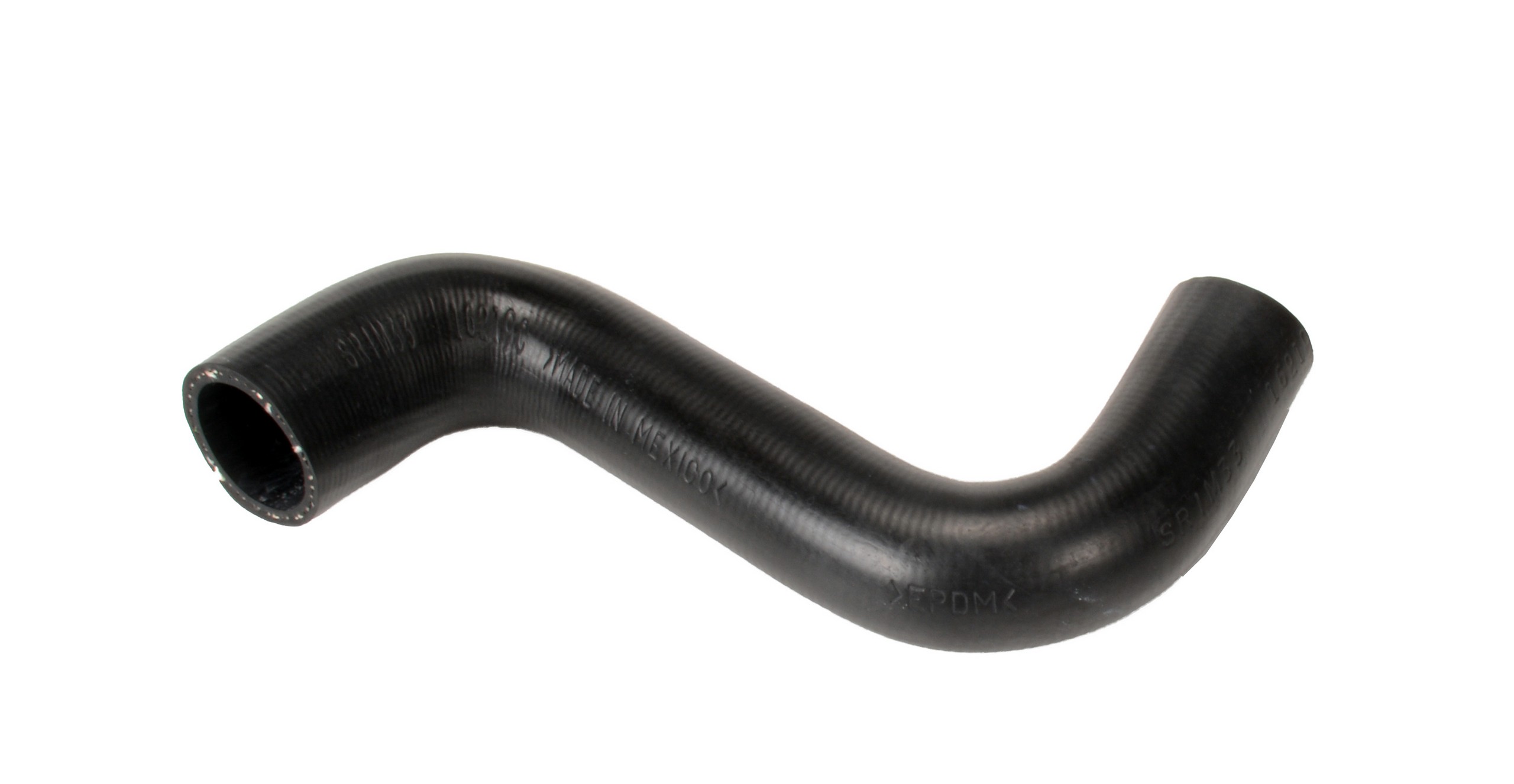 Designed to transfer glycol-based coolant throughout the vehicle's cooling system.  The EPDM tube and cover and the synthetic reinforcement meets or exceeds SAE 20R4EC Class D1 specifications. Exact OEM configuration ensures a perfect fit.