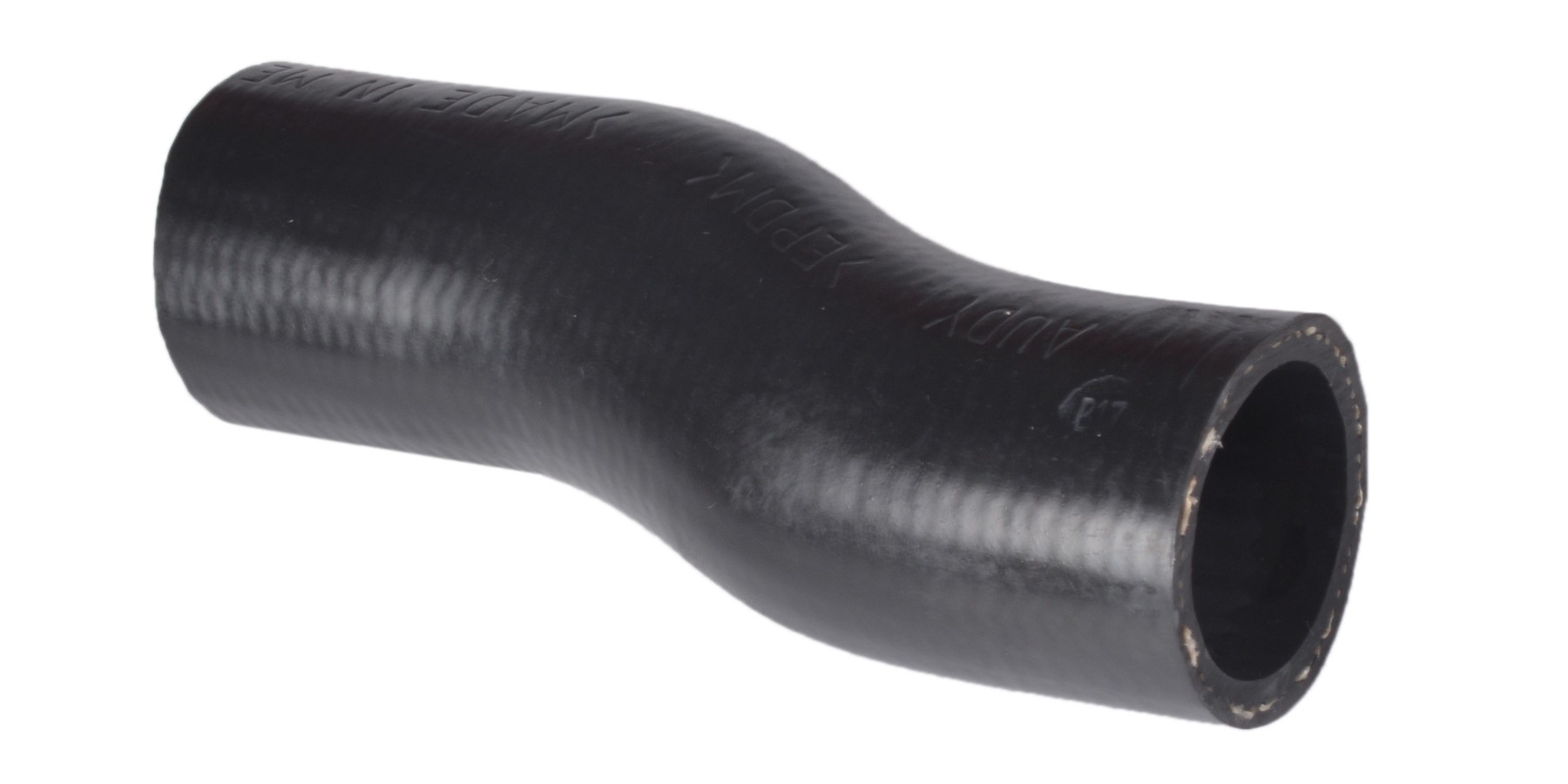 Designed to transfer glycol-based coolant throughout the vehicle's cooling system.  The EPDM tube and cover and the synthetic reinforcement meets or exceeds SAE 20R4EC Class D1 specifications. Exact OEM configuration ensures a perfect fit.