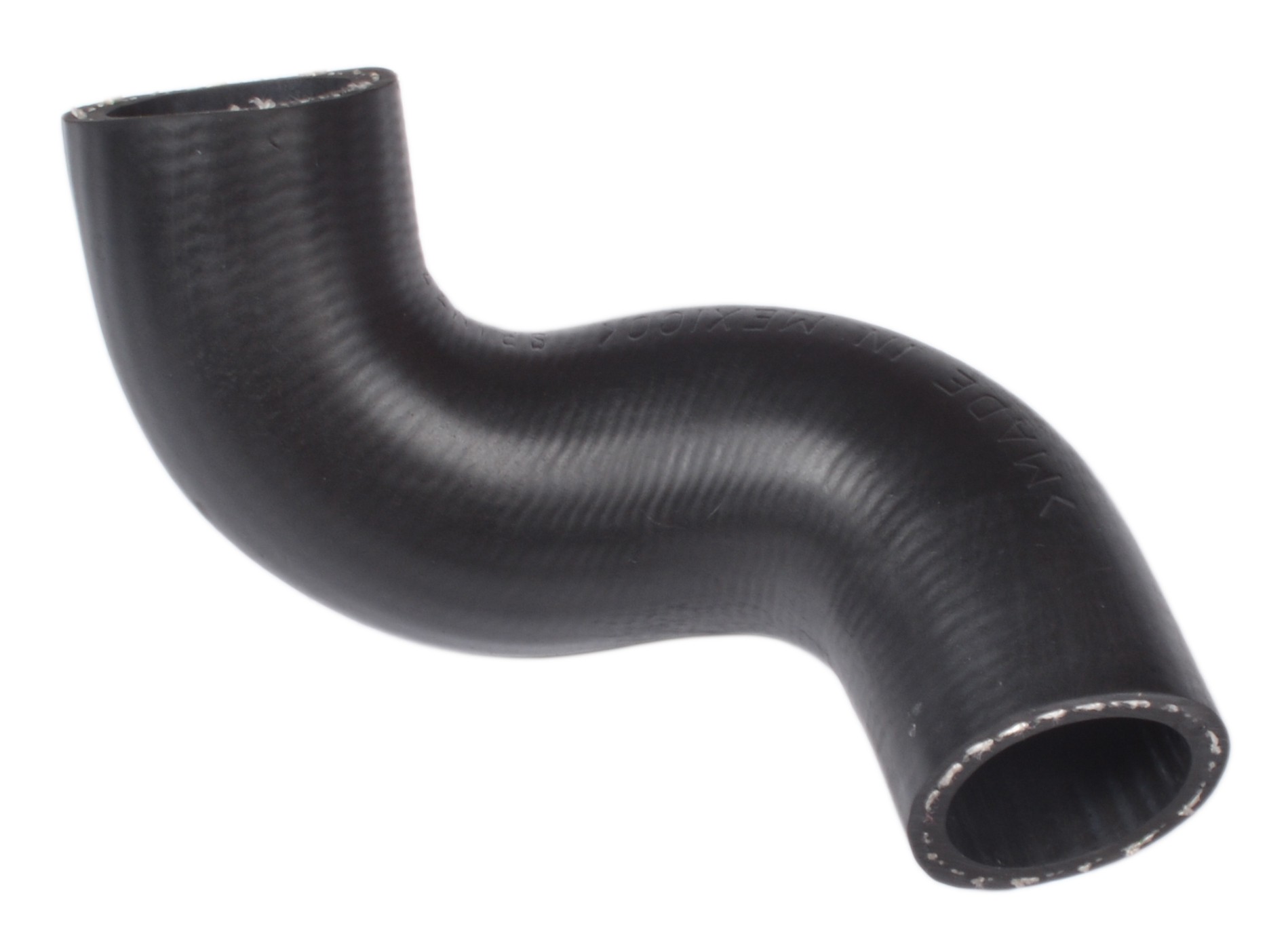 Designed to transfer glycol-based coolant throughout the vehicle's cooling system.  The EPDM tube and cover and the synthetic reinforcement meets or exceeds SAE 20R4EC Class D1 specifications. Exact OEM configuration ensures a perfect fit.