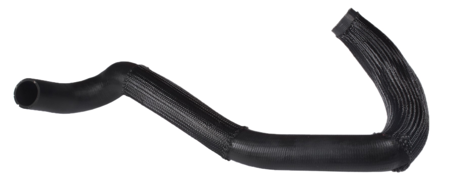 Designed to transfer glycol-based coolant throughout the vehicle's cooling system.  The EPDM tube and cover and the synthetic reinforcement meets or exceeds SAE 20R4EC Class D1 specifications. Exact OEM configuration ensures a perfect fit.