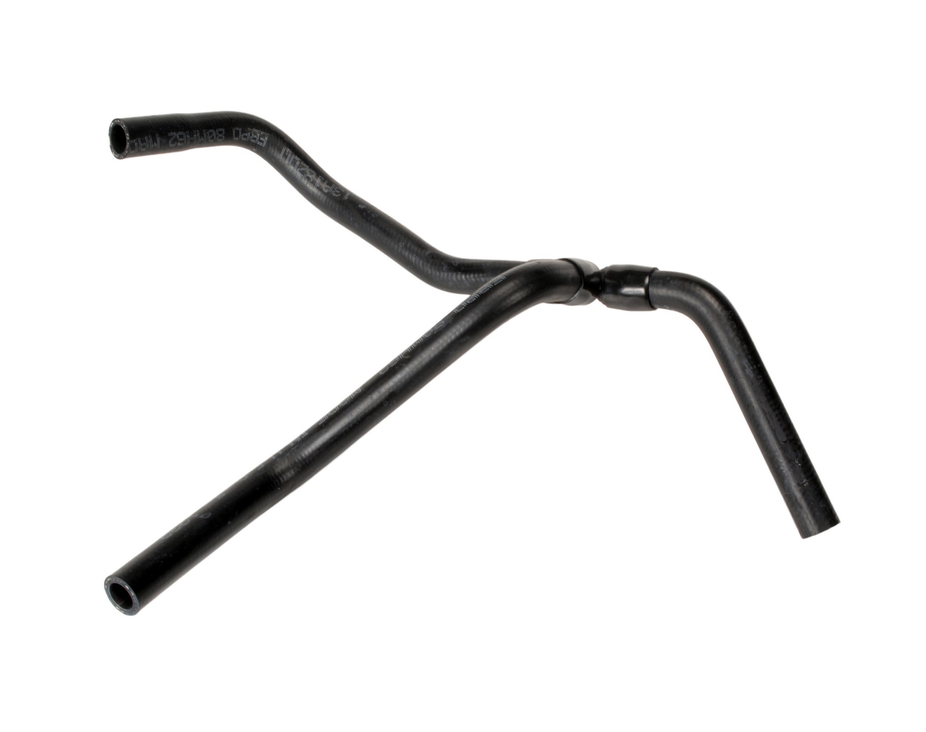 Designed to transfer glycol-based coolant throughout the vehicle's cooling system.  The EPDM tube and cover and the synthetic reinforcement meets or exceeds SAE 20R4EC Class D1 specifications. Exact OEM configuration ensures a perfect fit.