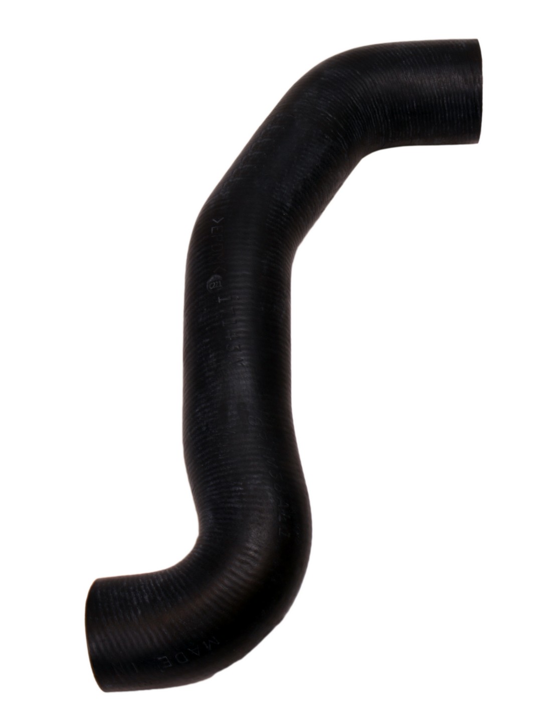 Designed to transfer glycol-based coolant throughout the vehicle's cooling system.  The EPDM tube and cover and the synthetic reinforcement meets or exceeds SAE 20R4EC Class D1 specifications. Exact OEM configuration ensures a perfect fit.