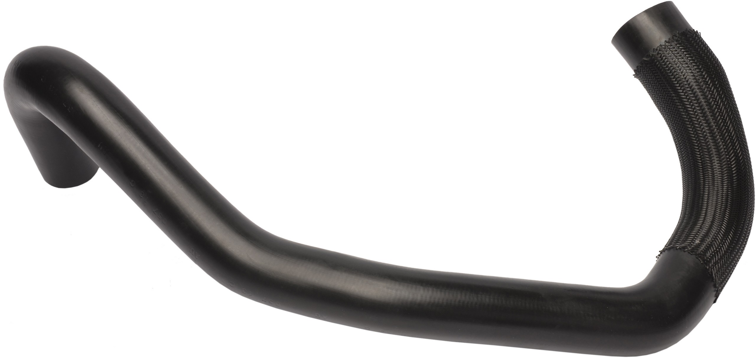 Designed to transfer glycol-based coolant throughout the vehicle's cooling system. The EPDM tube and cover and the synthetic reinforcement meets or exceeds SAE 20R4EC Class D1 specifications. Exact OEM configuration ensures a perfect fit.