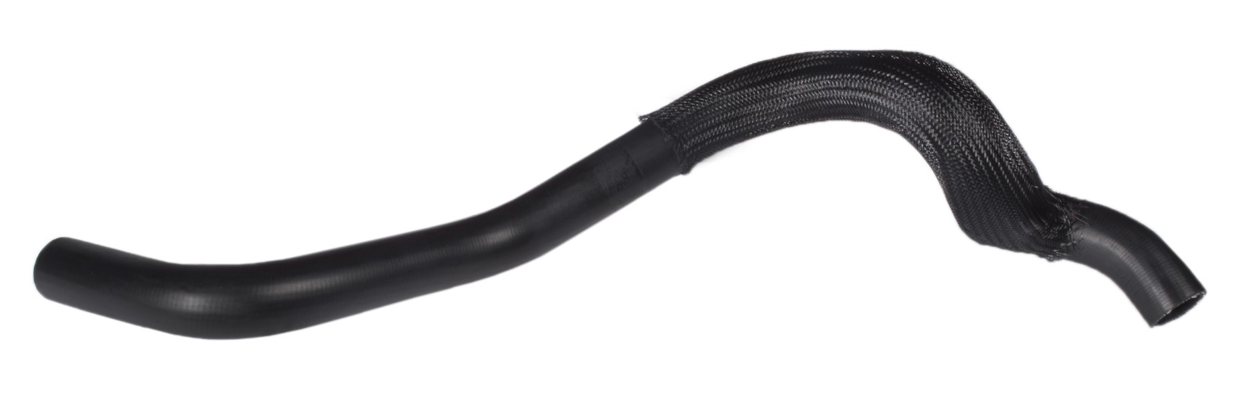 Designed to transfer glycol-based coolant throughout the vehicle's cooling system.  The EPDM tube and cover and the synthetic reinforcement meets or exceeds SAE 20R4EC Class D1 specifications. Exact OEM configuration ensures a perfect fit.