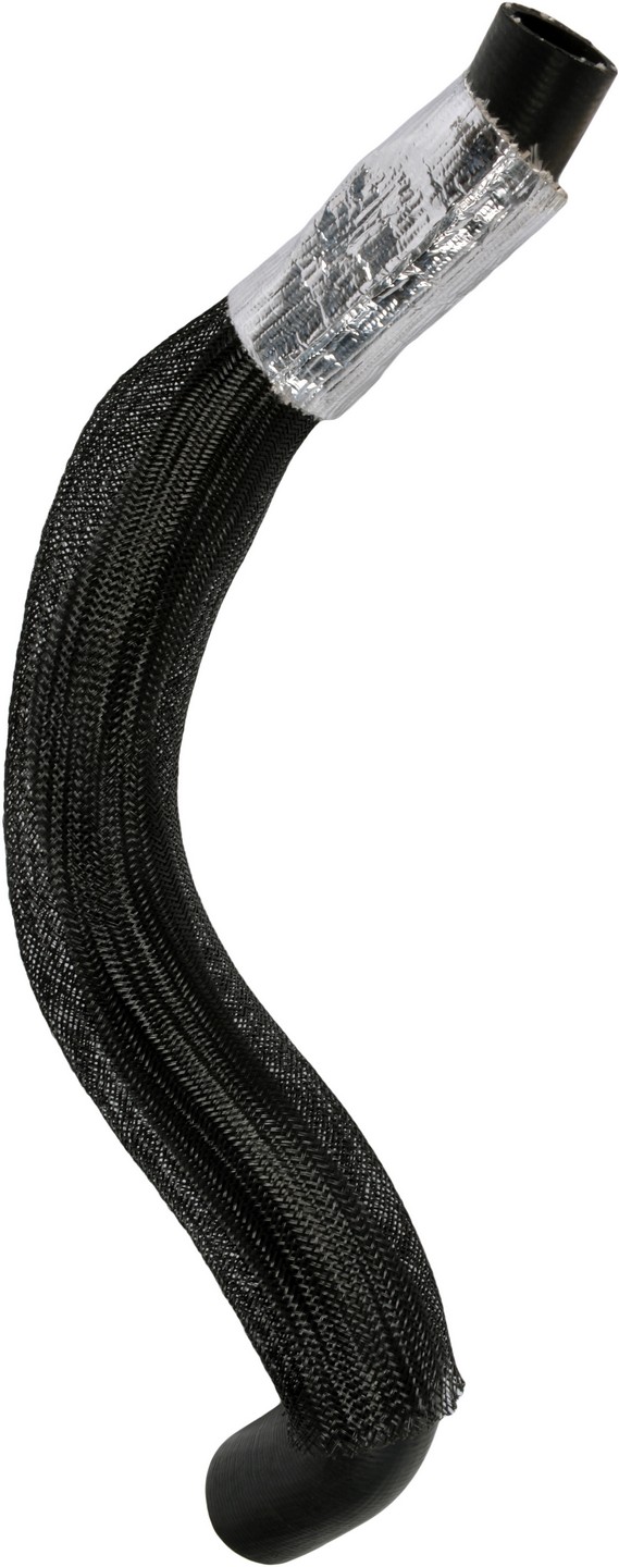 Designed to transfer glycol-based coolant throughout the vehicle's cooling system.  The EPDM tube and cover and the synthetic reinforcement meets or exceeds SAE 20R4EC Class D1 specifications. Exact OEM configuration ensures a perfect fit.