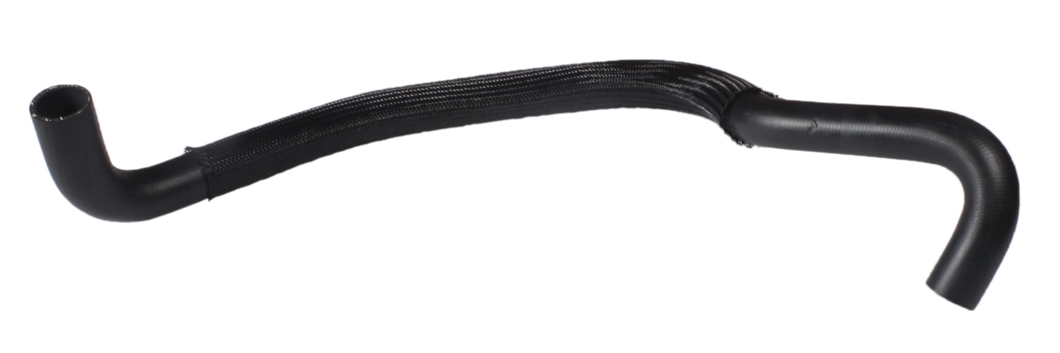 Designed to transfer glycol-based coolant throughout the vehicle's cooling system.  The EPDM tube and cover and the synthetic reinforcement meets or exceeds SAE 20R4EC Class D1 specifications. Exact OEM configuration ensures a perfect fit.