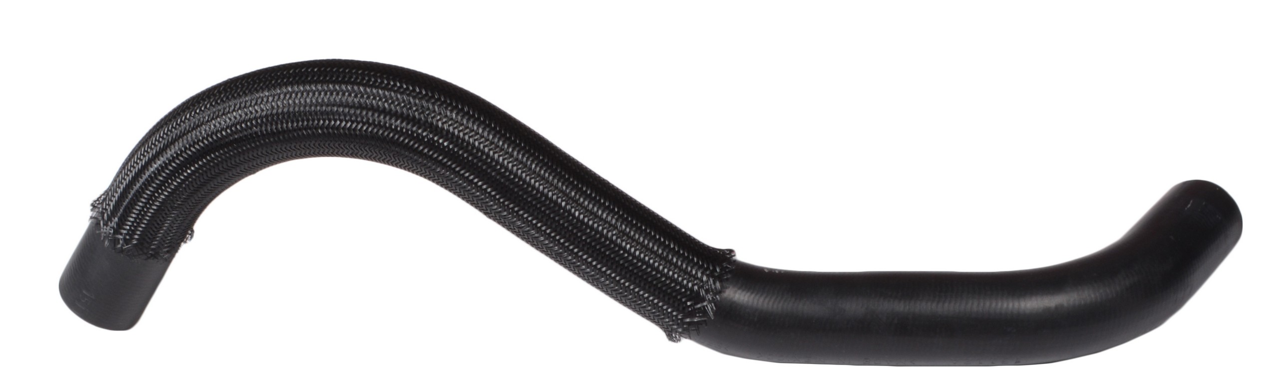 Designed to transfer glycol-based coolant throughout the vehicle's cooling system.  The EPDM tube and cover and the synthetic reinforcement meets or exceeds SAE 20R4EC Class D1 specifications. Exact OEM configuration ensures a perfect fit.