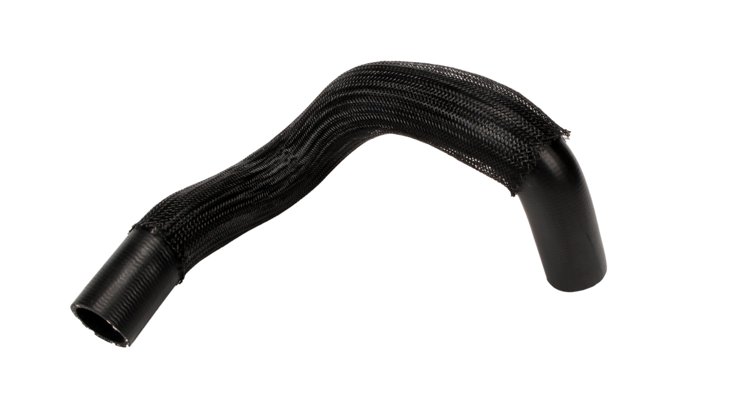 Designed to transfer glycol-based coolant throughout the vehicle's cooling system.  The EPDM tube and cover and the synthetic reinforcement meets or exceeds SAE 20R4EC Class D1 specifications. Exact OEM configuration ensures a perfect fit.
