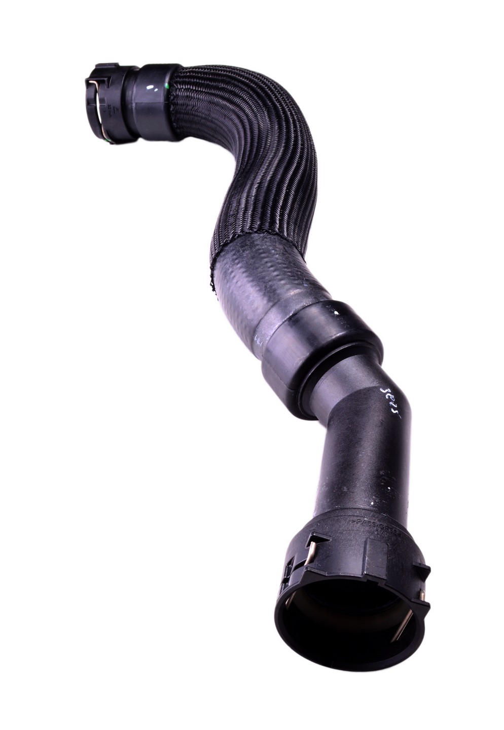 Designed to transfer glycol-based coolant throughout the vehicle's cooling system.  The EPDM tube and cover and the synthetic reinforcement meets or exceeds SAE 20R4EC Class D1 specifications. Exact OEM configuration ensures a perfect fit.