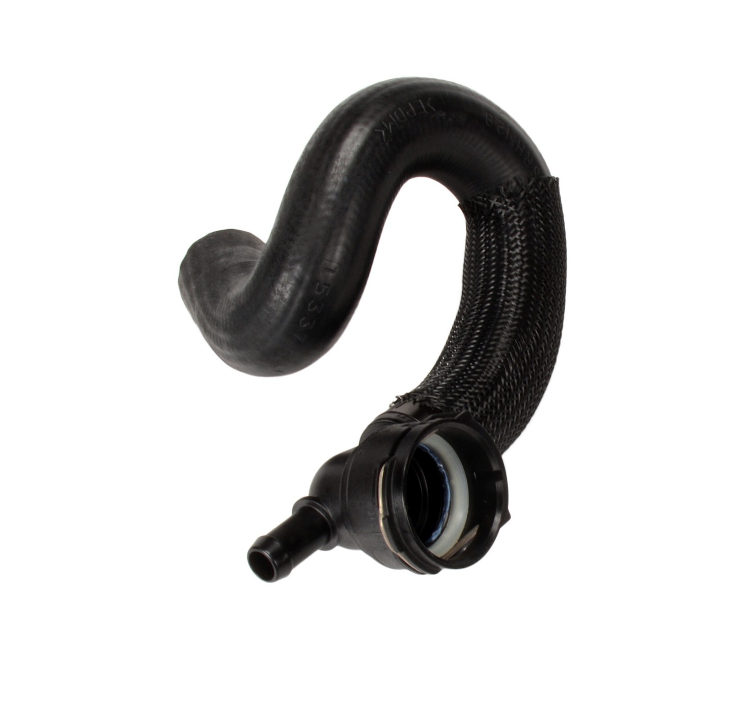 Designed to transfer glycol-based coolant throughout the vehicle's cooling system.  The EPDM tube and cover and the synthetic reinforcement meets or exceeds SAE 20R4EC Class D1 specifications. Exact OEM configuration ensures a perfect fit.